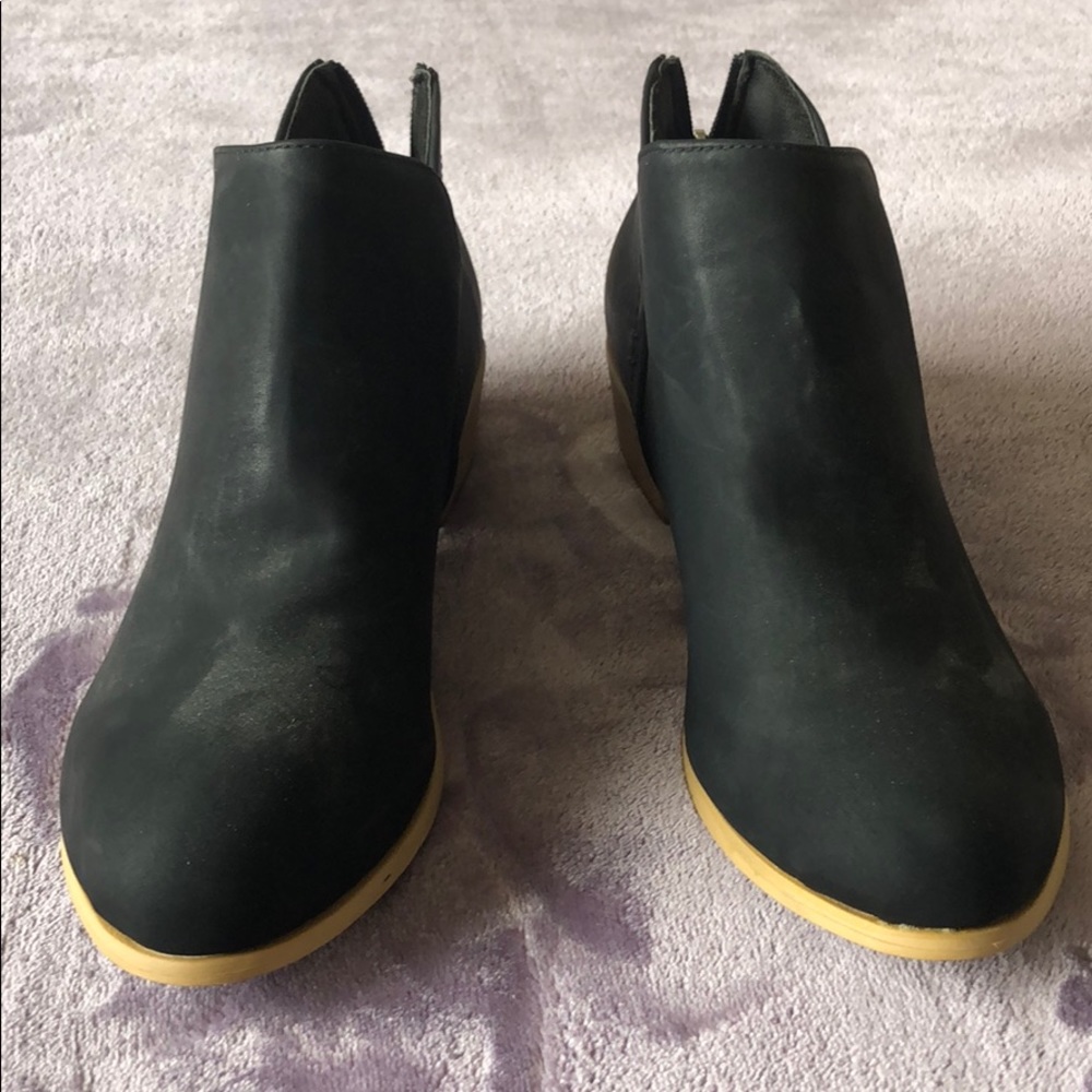 Low Rise Ankle Booties